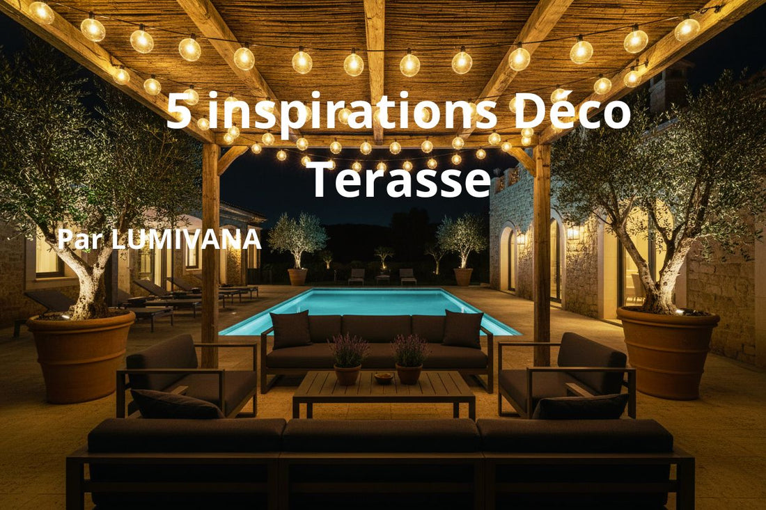 5 idées pour décorer sa terrasse avec des guirlandes solaires cet été
