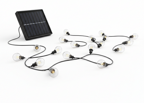 Guirlande Solaire G40 18m - Packshot fond blanc