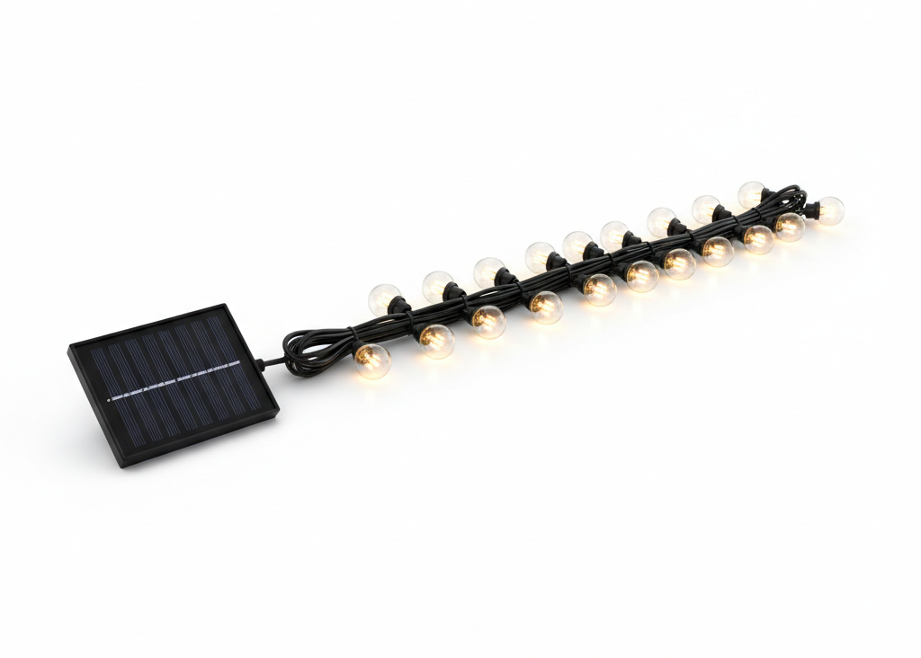 Guirlande Solaire G40 PRO 15,5m - Packshot fond blanc